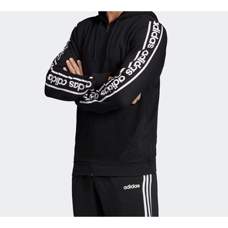 adidas Спортивная одежда Повседневная куртка Мужская верхняя одежда Черный EI5615