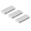 3Pcs Folding Coat Hooks Aluminum Alloy Foldable Wall Hook for Office Bedroom Living Room Dining
