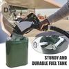 5L/10L Fuel Tank Metal Portable Transfer Tank No Leakage Storage Tank with Spout Handle for Cars Motorcycle Truck