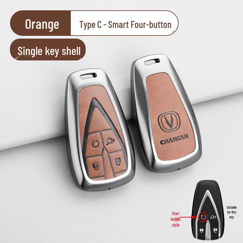 Changan Nuomi Corn Key Case: Lumin Square Candy Car Key Shell for Men & Women