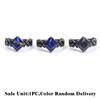 Retro Style Stone Ring White Crystal Finger Ring Newest Handmade Jewelry  Gift For Women