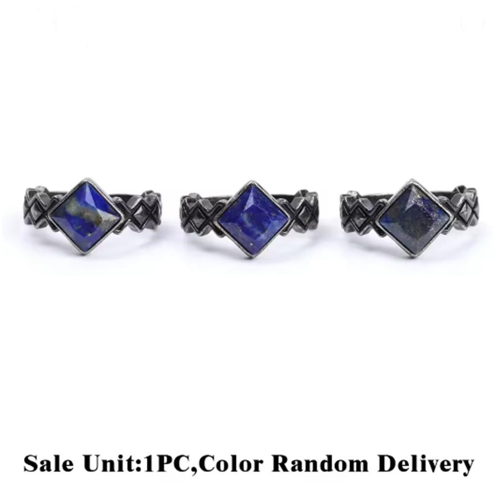 Retro Style Stone Ring White Crystal Finger Ring Newest Handmade Jewelry Gift For Women