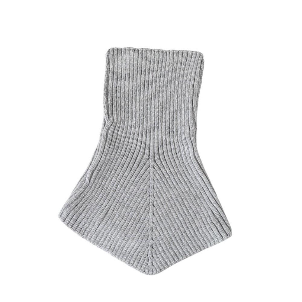 Аксессуары для украшения одежды Водолазка Ложный воротник Однотонный Шерстяной шарф Осень Зима