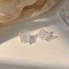 Butterfly Korean Style Hair Clip Women Hair Accessories Transparent Hair Claw Small Side Clip