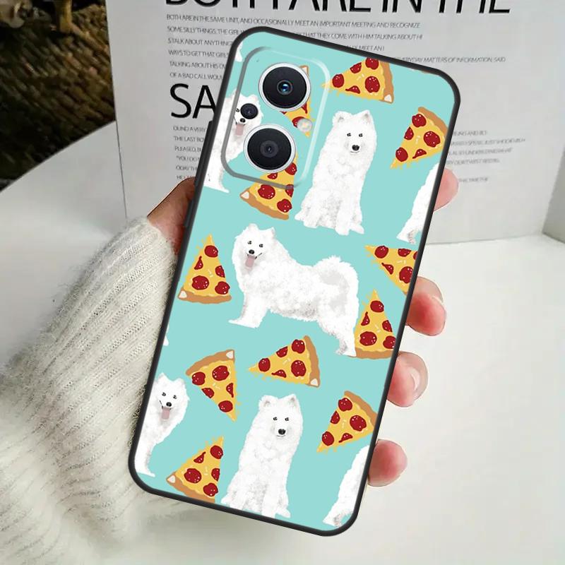 Samoyed Puppy Case For OPPO Reno 8 7 6 5 4 Lite 8T 5Z 4Z 10 11F OPPO Find X5 X6 Pro X2 Neo X3 Lite Cover