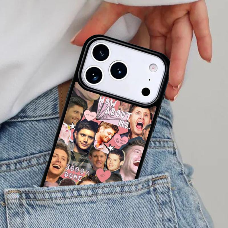 Supernatural Collage soft Phone Case for iPhone 17ProMax 12 13 14 15 16e 17 Pro Max Plus Air Cover