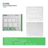 2uul Набор магнитных двусторонних платформ для реболлинга Nand (основание + платформа) для iPhone X-17, Инструменты для пайки средней платы
