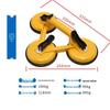 Heavy-Duty Triple-Claw Aluminum Suction Cup