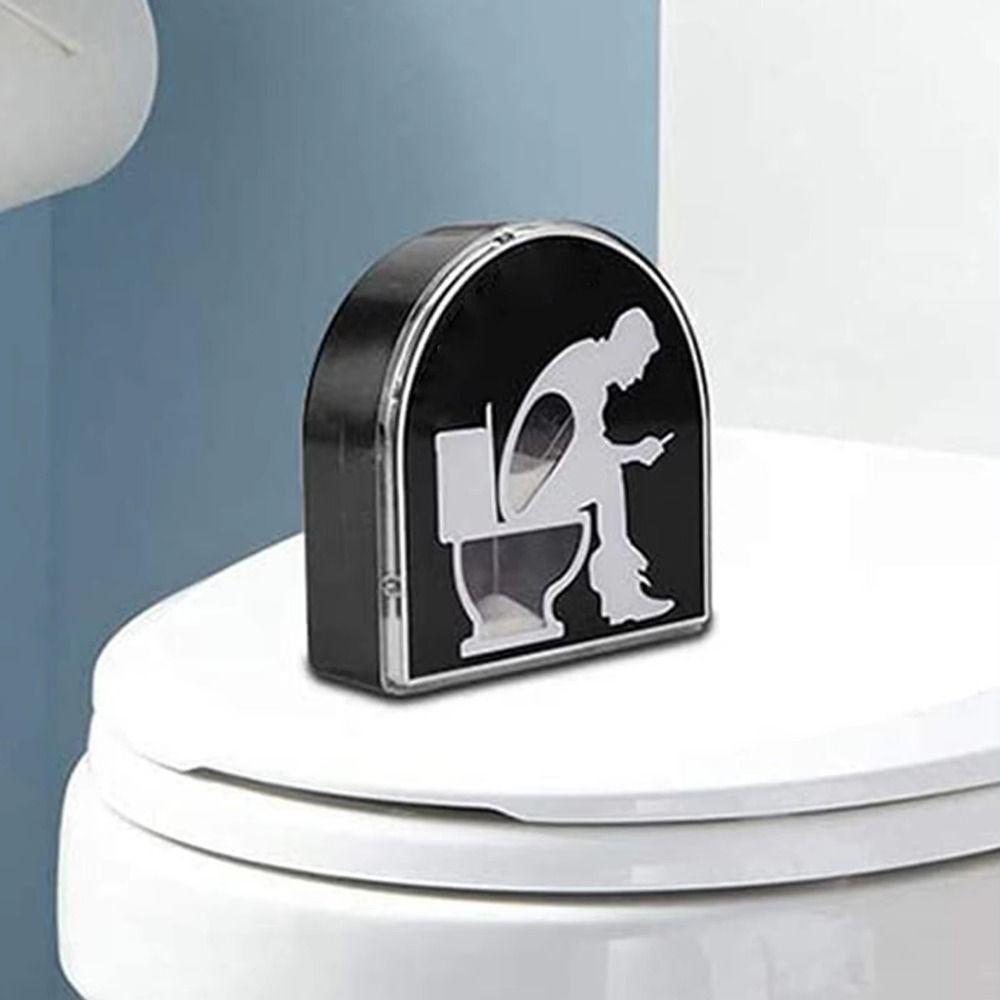 Toilet Shape 5-minute Hourglass Funny Novelty Reminder Timer Toilet Hourglass Timer Funny Toys