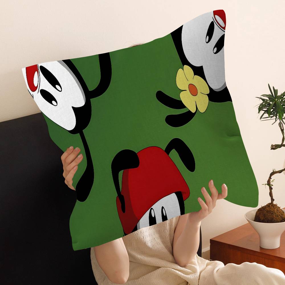 Мультфильм Animaniacs 45*45см Наволочка Декоративная Наволочка для Подушки Домашняя Наволочка для Подушки на Диван