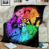 Anime ONE PIECE Luffy Soft Cozy Throw Flannel Blanket Gift Sofa Bed Travel Office Warm Autumn Winter Soft Christmas Halloween