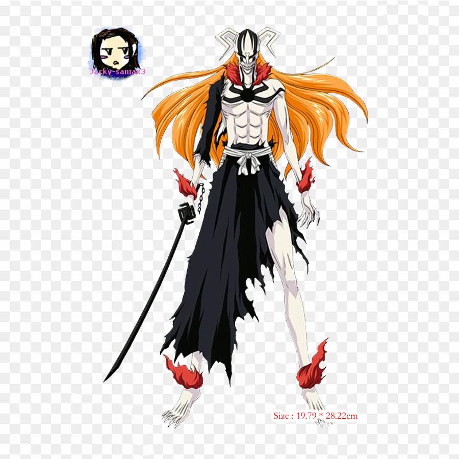 Ichigo Fullbringer Ichigo Kurosaki Zangetsu Anime Lron On Patches For Clothes Bag Tshirt Heat Transfer Stickers Stripes Appliques