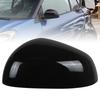 Left/Right Wing Mirror Cover Cap Casing For Smart Fortwo 2015 2016 2017 2018      2024 Gloss Black Replace