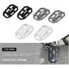 KEXINDIANZ Совместимо с BMW G310GS G310R F750GS F850GS R NINE T Аксессуары Мотоцикл Алюминиевые Широкие Подножки Педали Отдыха Подножки Расширение(GS