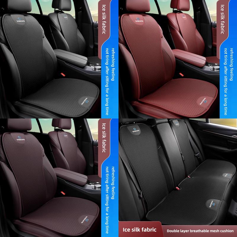 AALC1 Car Headrest Neck Pillow Seat Cushion Lumbar Protective Pad Set For Volvo XC40 XC60 V60 V40 XC90 V50 S60 V70 S90 Olestar AWD S80
