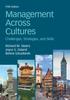 The Management Across Cultures : Challenges, Strategies, and Skills Book