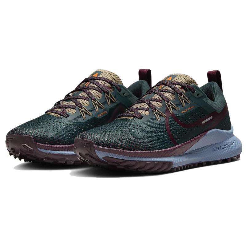 Nike React Pegasus Trail 4 Deep Jungle Khaki Ashen Slate Night Maroon Women's Sneakers DJ6159-301