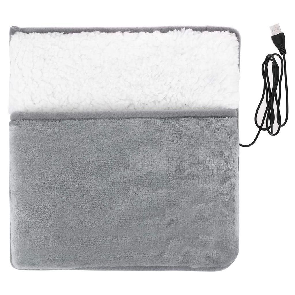 USB Foot Warmer Pad Soft Winter Feet Warmer Foot Heating Pad Heated Foot Warmer Electric Heating