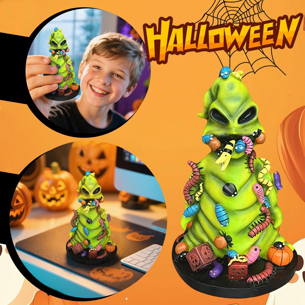 15cm Halloween Horror Decoration Ornaments Horror Decayed Body Statue Resin Ornaments