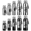 Thermal Water Bottle Large Capacity Portable Insulation Tumbler Stainless Steel Vacuum Double Insulation Cup for Hot Cold Drinks