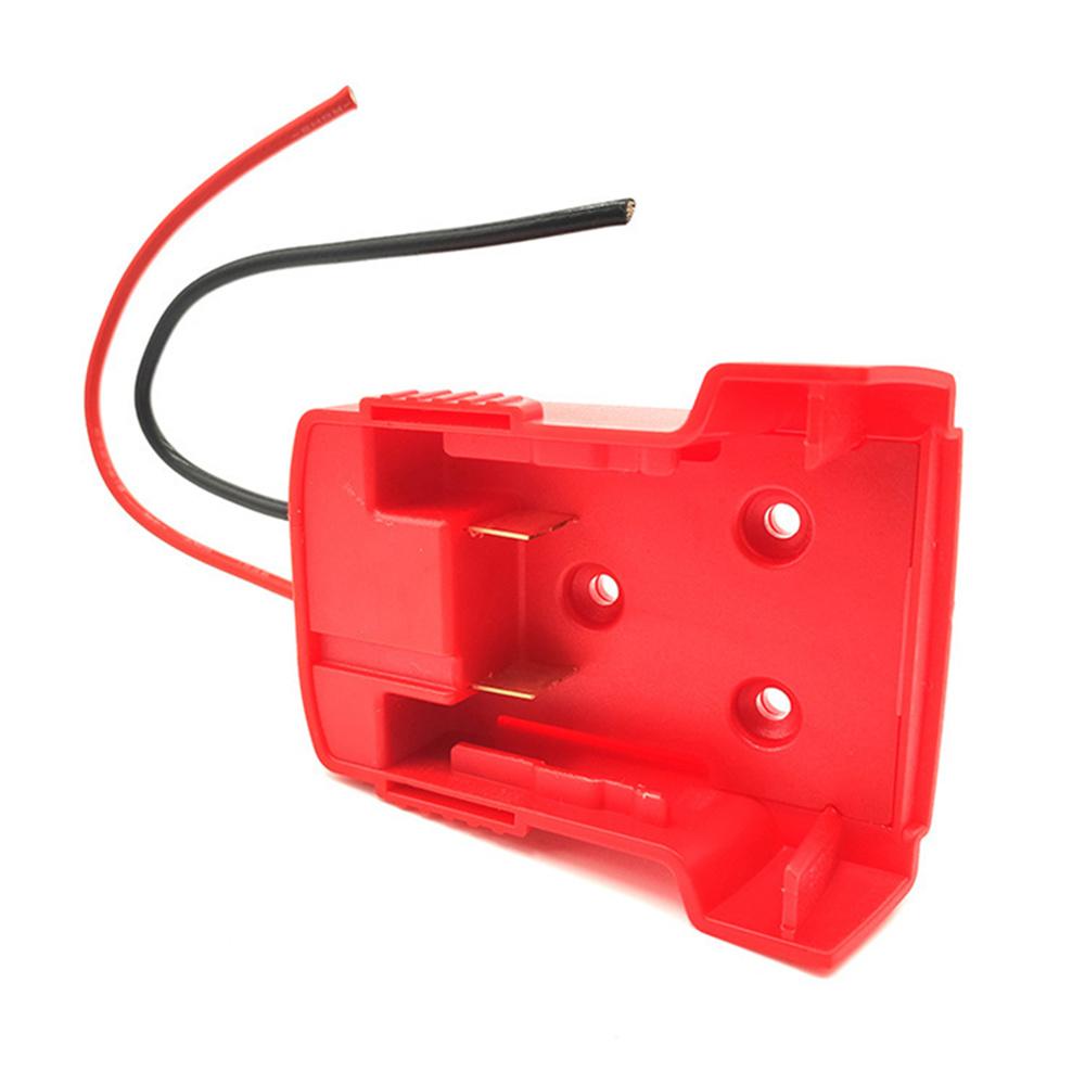 Адаптер аккумулятора для Milwaukee M18 18-20 В Адаптер силового разъема Провода 12AWG