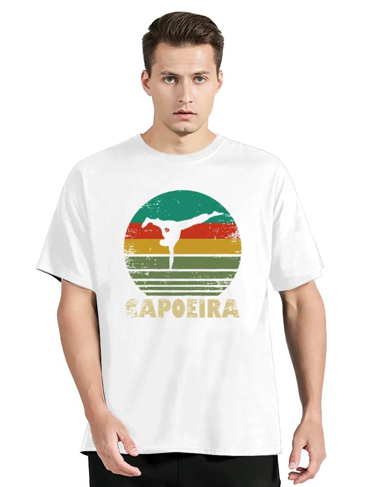 Funny Martial Arts Kickboxing Capoeira T Shirt Graphic Cotton tshirt Streetwear Short Sleeve Birthday Gifts Summer T-shirt Unisex