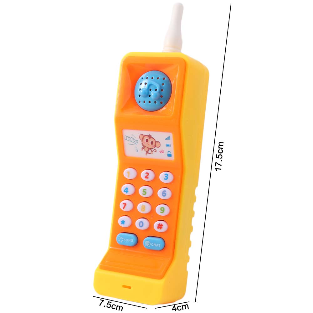 Musical Baby Phone Toys Simulation Kids Learning Cellphone Mobile Phone Toy Educational