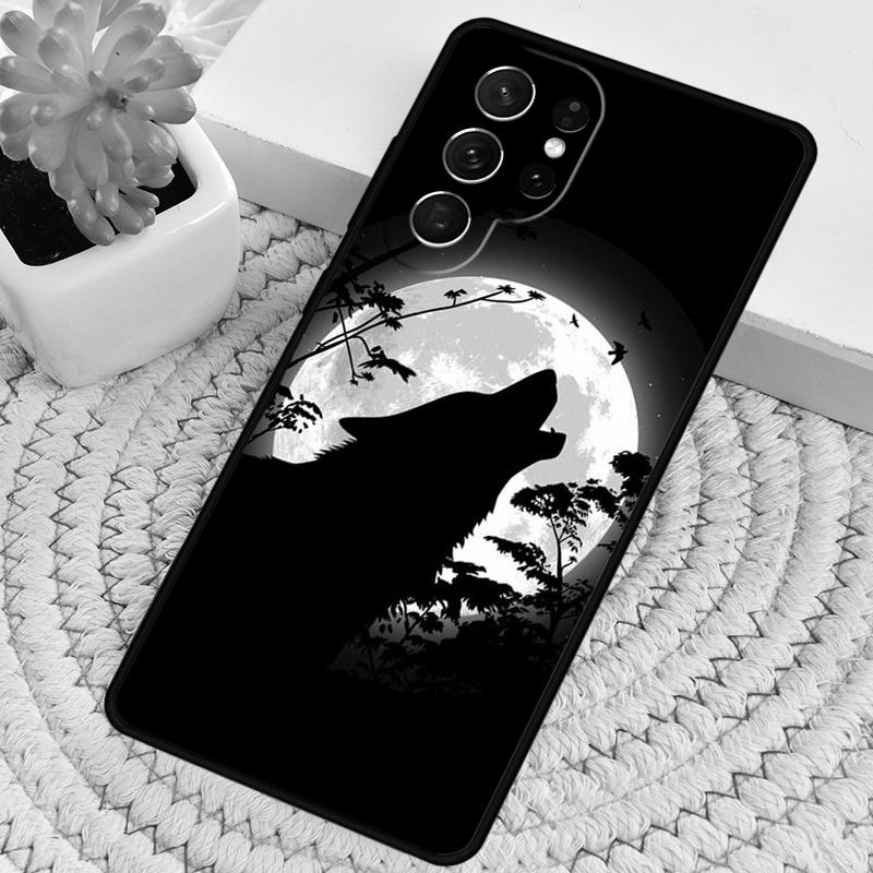 Чехол для телефона 'Животное Волк Воет' для Samsung Galaxy note 10 pro S26 Ultra S23 S24 FE S25 S21 S22 PLUS ударопрочный