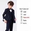 British Style Boys' Tuxedo Suit Set for Special Occasions