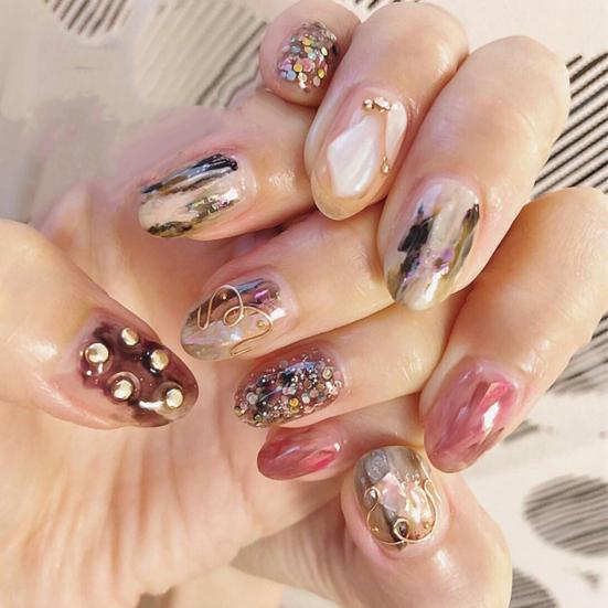 DIY Nail Sticker Safe Manicure Decor Beautiful