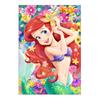 500 Piece Jigsaw Puzzle Disney Make Your Smile Bloom Tight Series (Ariel) [Pure White] (25x36cm) DPG-500-677