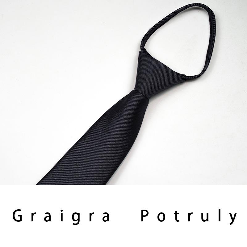 Qiandongge Suit And Tie Men'S Striped 8Cm Casual Tie Coffee Gray Dark Green Retro Work Plaid