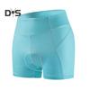 Женские эргономичные велосипедные шорты 4D с подкладкой, легкие, дышащие, сетчатые, облегающие, велосипедные шорты