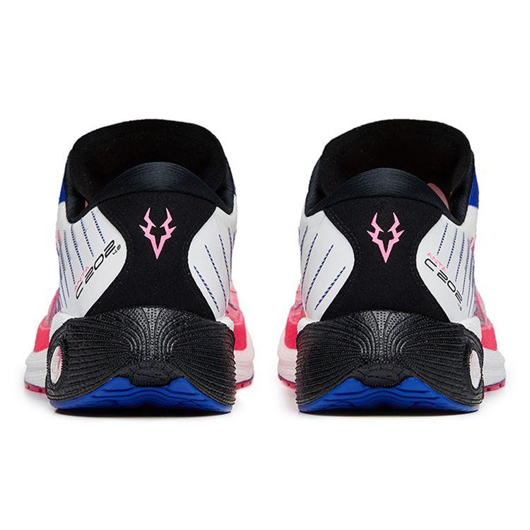 Anta C202 4.0 Nitrogen Technology Breathable Lightweight Low-Top Running Shoes Men Sneaker White Black Pink 112235562-6