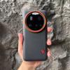 Роскошный Премиум Бампер из PU Кожи для Xiaomi Mi 17 Pro Max Ultra, Цветная Стыковка, Ударопрочный, Металлическая Защита Камеры