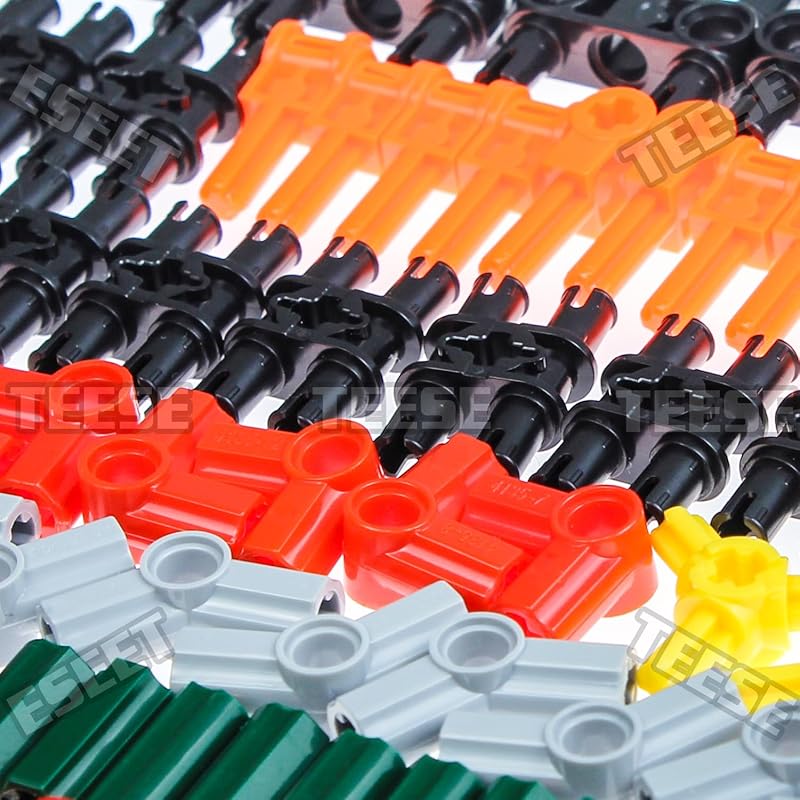 TEESE 370 деталей Technic штифтовый соединитель оси универсальный шарнирный блок втулки набор, совместимый с деталями Lego Technic, MOC технический проект Для оптовой продажи
