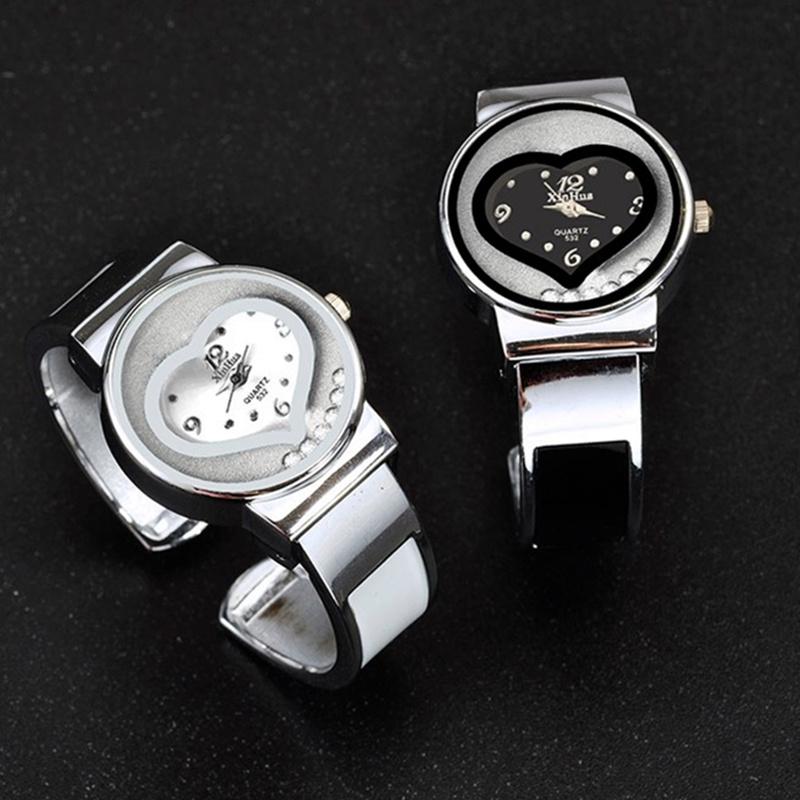 Xinhua Браслет Женские Часы Роскошный Бренд Нержавеющая Сталь Циферблат Кварцевые Часы Женские Модные Часы