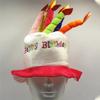 Fun Halloween Costume Accessory Plush Taco Hat Cinco De Mayo Party Supplies Decorations Crazy Silly Hat for Kids and Adults