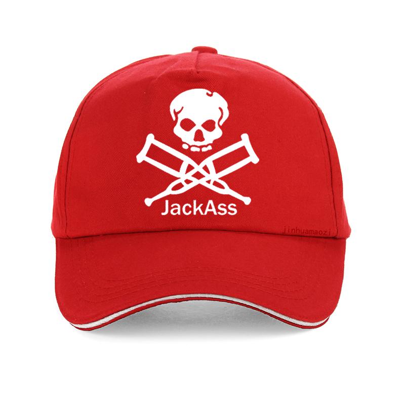 Модная бейсболка унисекс с логотипом Jackass и черепом, модная классическая бейсболка унисекс для подростков, хлопковая кепка Snapback Casquette