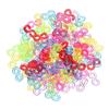 500pcs Acrylic Acrylic S Clips Transparent Loom Bands Braid Connector  Jewelry Making Connectors