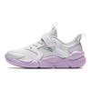 Comfortable Versatile Trendy Non-Slip Shock Absorbing Low-Top Running Shoes Kids Sneaker White Purple A322415505H-1