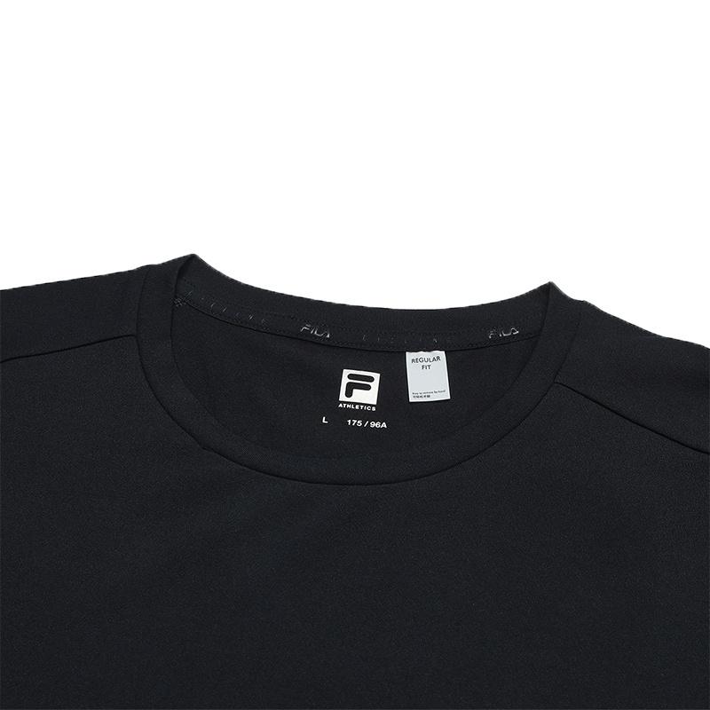 New FILA T Shirts Men's Pitch Black BK A11M538115F-BK