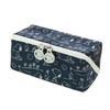 Cosmetic Case Peanuts Snoopy Woodstock Pattern PACAPO Pouch Large Navy Blue [Peanuts] &