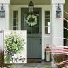 Double-Sided Garden Flag for Porch 12x18 Inch Fade-Resistant Spring Floral Butterfly Print Decorative Flag for Outdoor Yard Patio Mailbox Seasonal