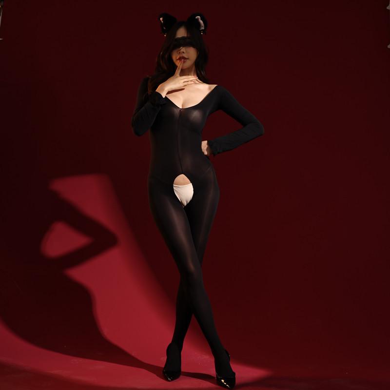 8D Глянцевые колготки-маска с лошадиным маслом для мужчин и женщин - Шелковистые, Легкие как вода, Утягивающие леггинсы и Сценические носки