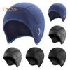 Зимняя велосипедная шапка-подкладка с отверстиями для очков, защита ушей, эластичная, нескользящая, сохраняющая тепло, ветрозащитная шапка-чепец для езды на велосипеде, бега, катания на лыжах