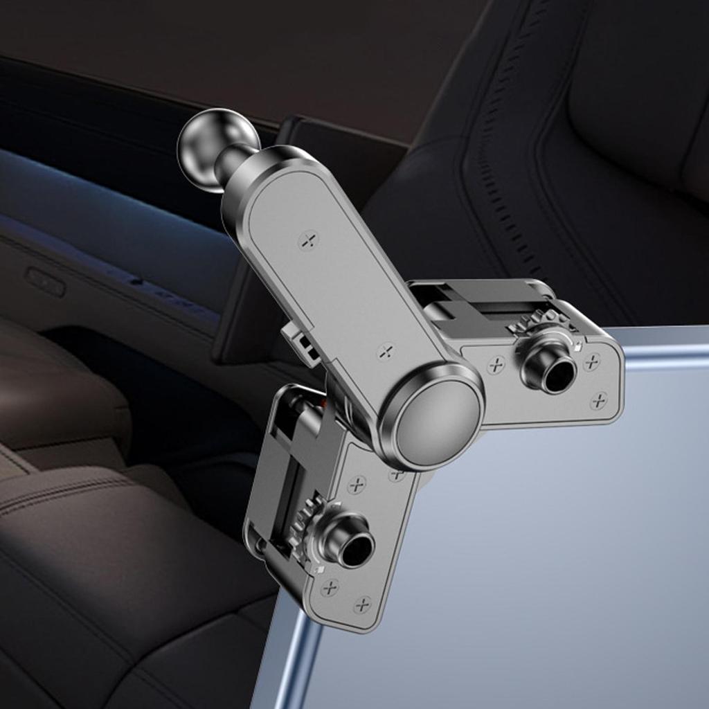 Для Tesla Model Y / Tesla Model 3 Крепление для поворотного экрана консоли приборной панели Держатель шарнира экрана Регулировка в четырех направлениях Вращающийся