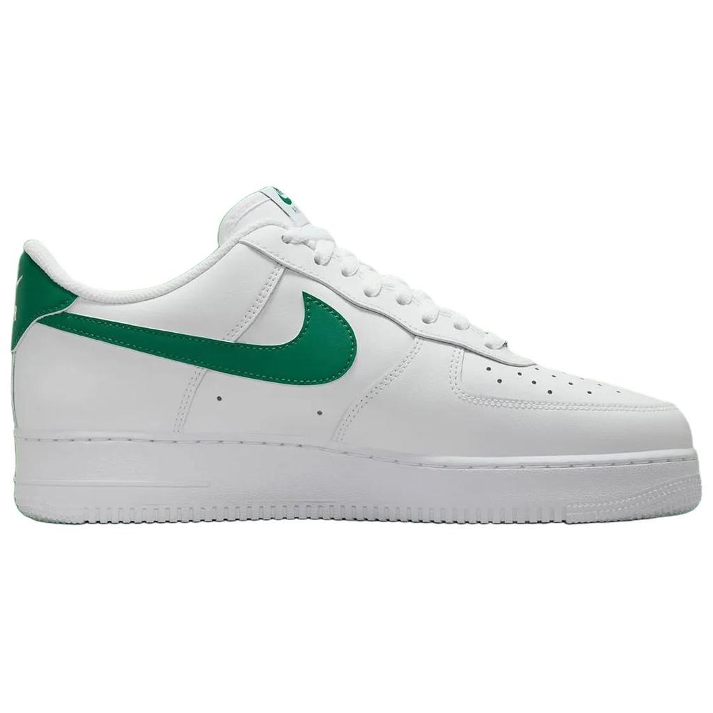 Nike Air Force 1 Anti Slip Wear Resistant Low Top Skateboard Shoes Men's White Green Sneakers FJ4146-121