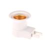 1Pc E27 Led Light Socket White Lamp Holder To Us Plug Holder Adapter Converter On/Off For Bulb Lamp