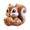 Cute little squirrel pattern sticker car motorcycle rear window bumper bedroom children's room wall self-adhesive waterproof sti HE135
